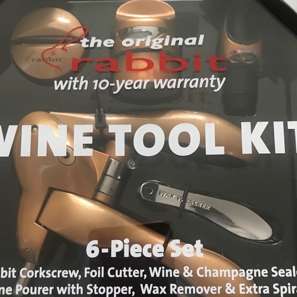 Rabbit Other 6piece Rabbit Wine Tool Kit Nwt Poshmark